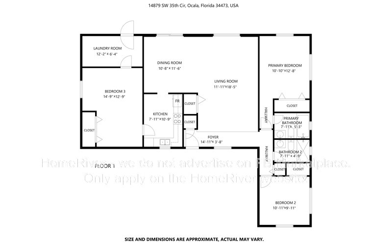 Available Now! 14879 SW 35th Cir, Ocala, FL 34473 property image