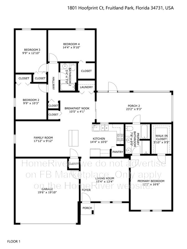 Available Now | 4 Beds | Pets Welcome| Enclosed Lanai| 2 Car Garage property image