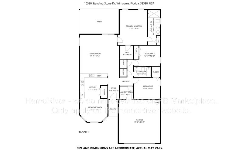 Available Now | Pets Welcome | 3 Beds |Covered Patio property image