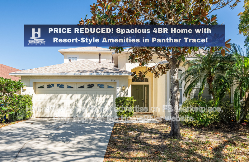 Spacious Pet-Friendly 4BR Home with Bonus Room - Loft - Screened Lanai property image