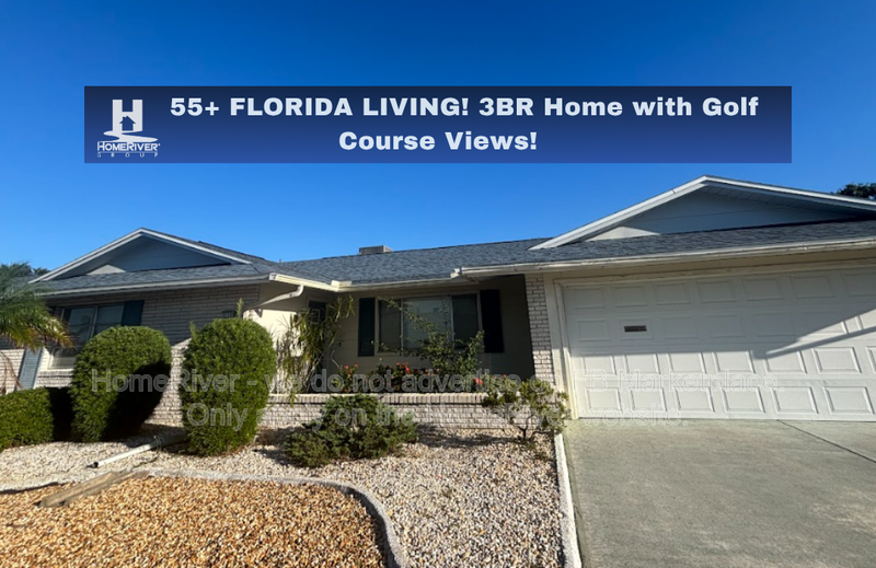 3BR Golf Course Home in 55+ Sun City Center | Lawn Care Included property image