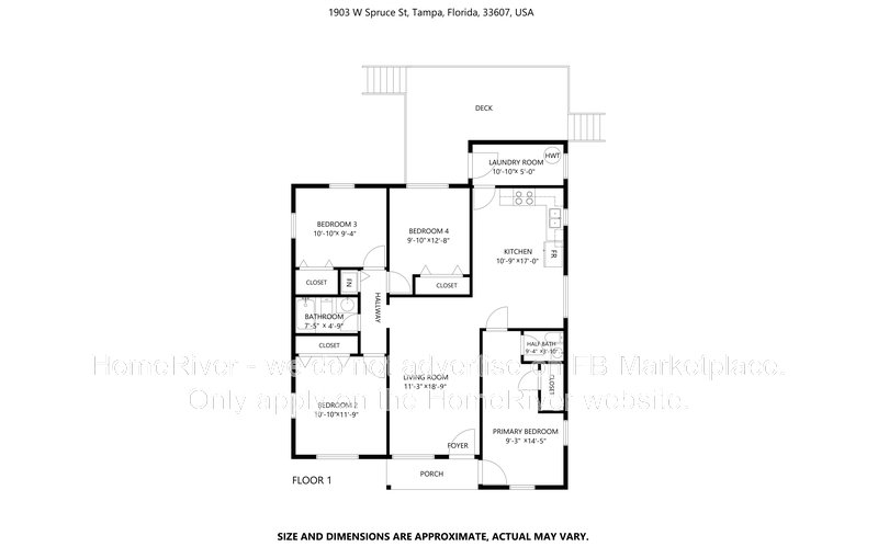 Available Now | Pets Welcome | 4 Beds |  Covered Front Porch property image