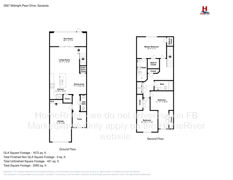 Move In Ready! 2567 MIDNIGHT PEARL DR SARASOTA FL 34240 property image