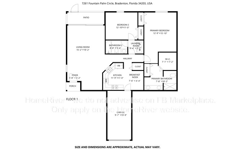 Move In Ready! - 7261 Fountain Palm Circle Bradenton, FL 34203 property image